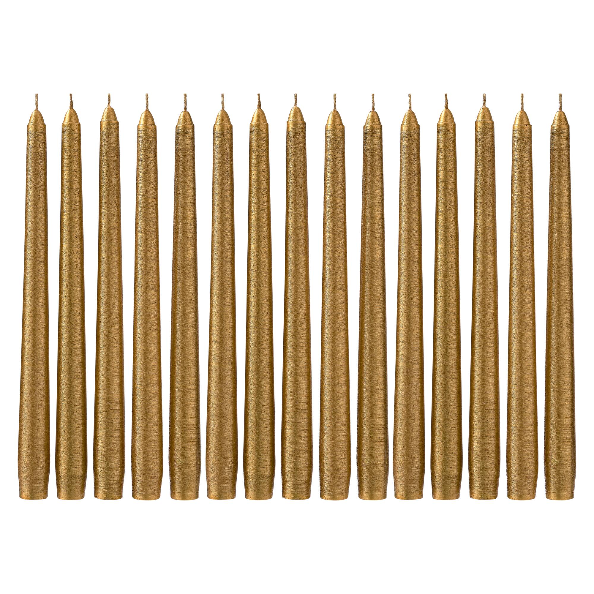 Basic Elements™ Gold Unscented Tapers By Ashland®